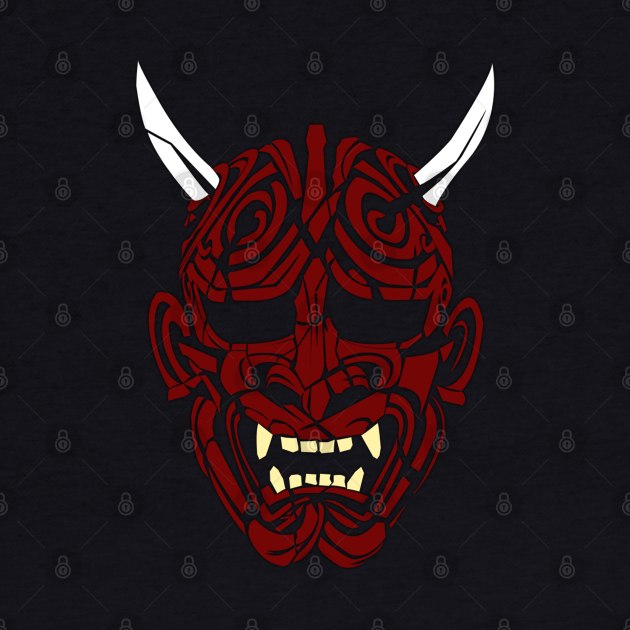 Japanese Demon Mask by T's & T's